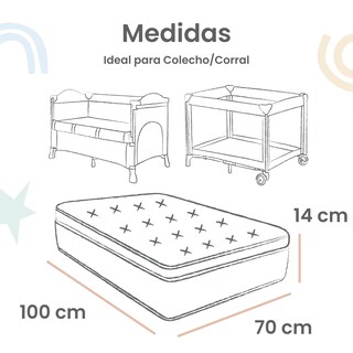 Foto 5 | Set 2 Sábanas De Cajón Nap Baby Para Colecho 70x100cm - Constelaciones