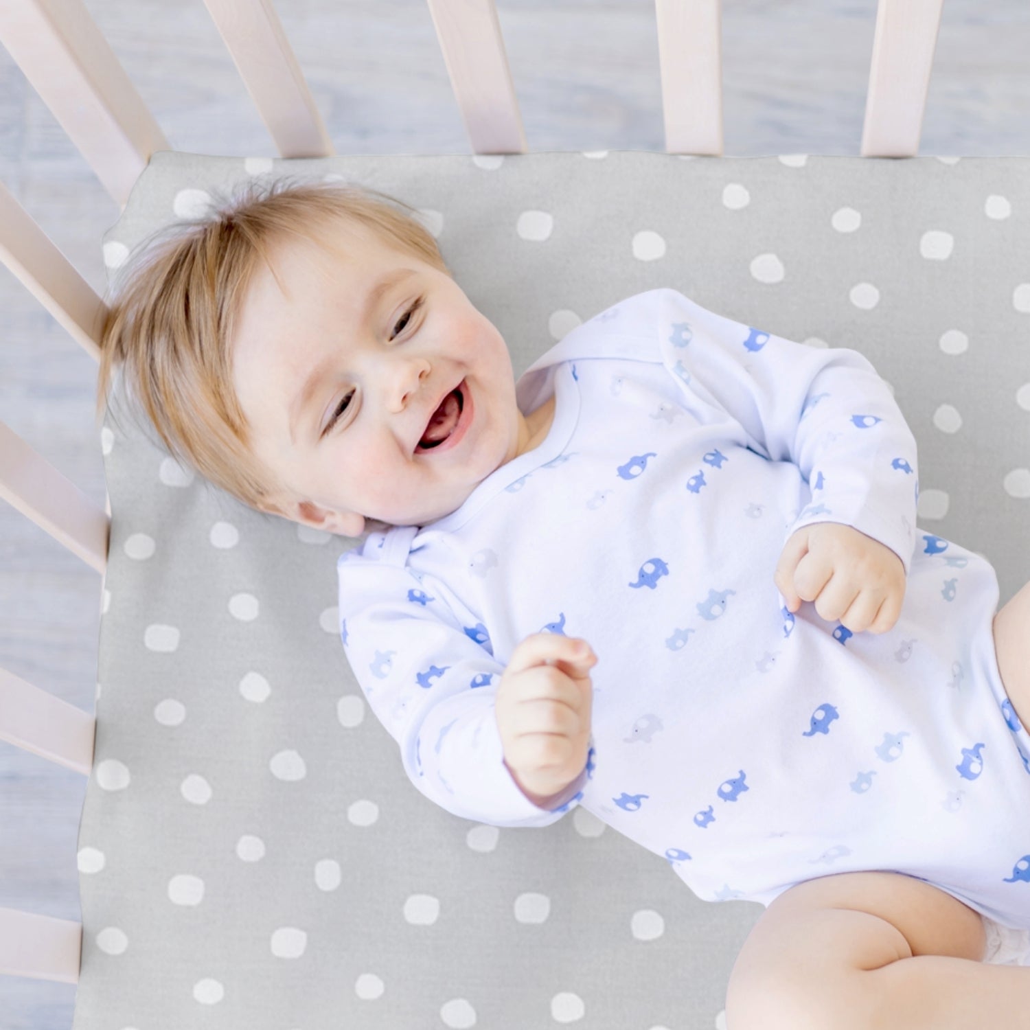 Foto 6 | Set 2 Sábanas De Cajón Nap Baby Para Cama Cuna 95x140cm - Lunares