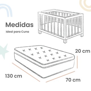 Foto 5 | Set 2 Sábanas De Cajón Nap Baby Para Cuna 70x130cm - Blanco