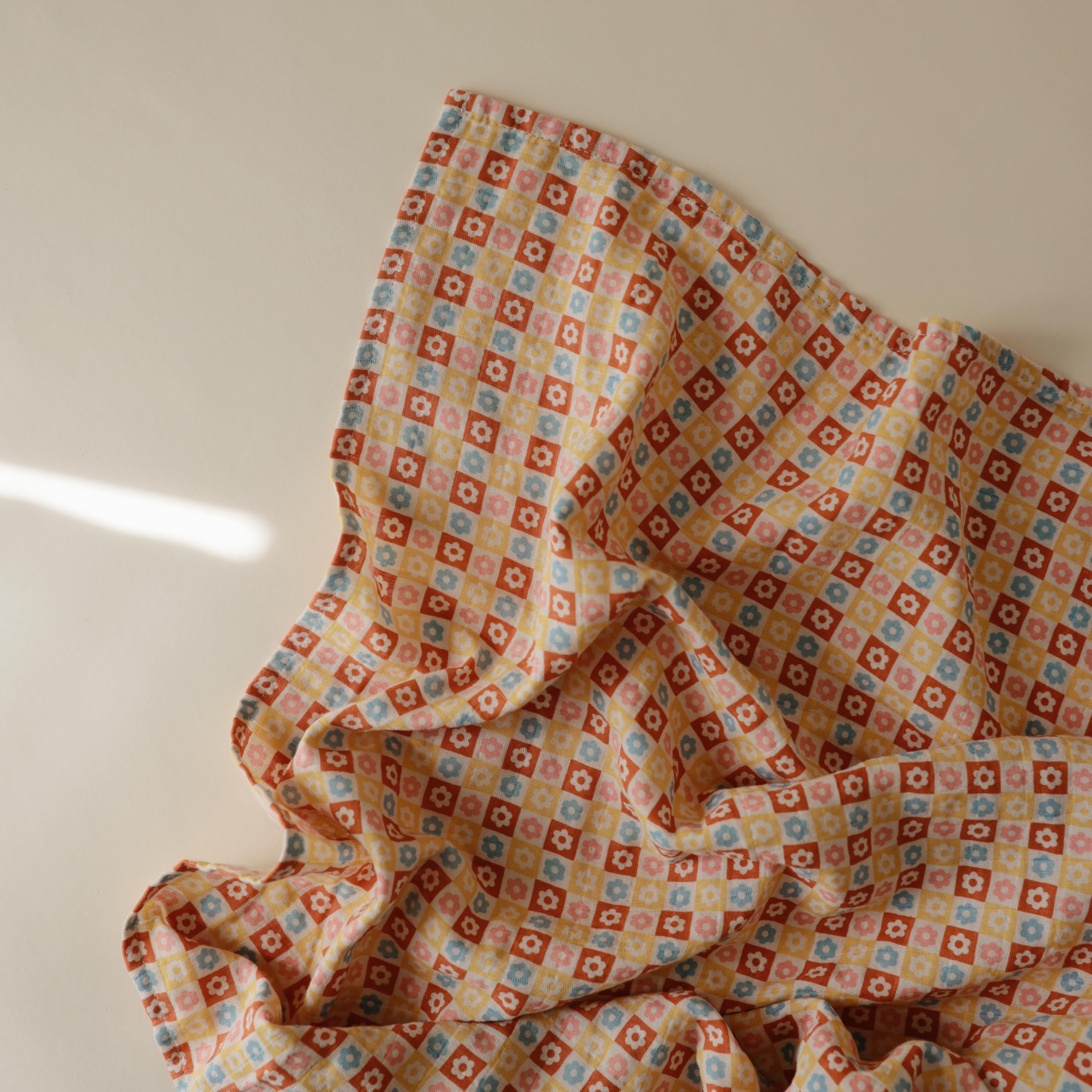 Foto 2 | Manta Swaddle Mushie, Muselina, 100% Algodón Orgánico - Venta Internacional.