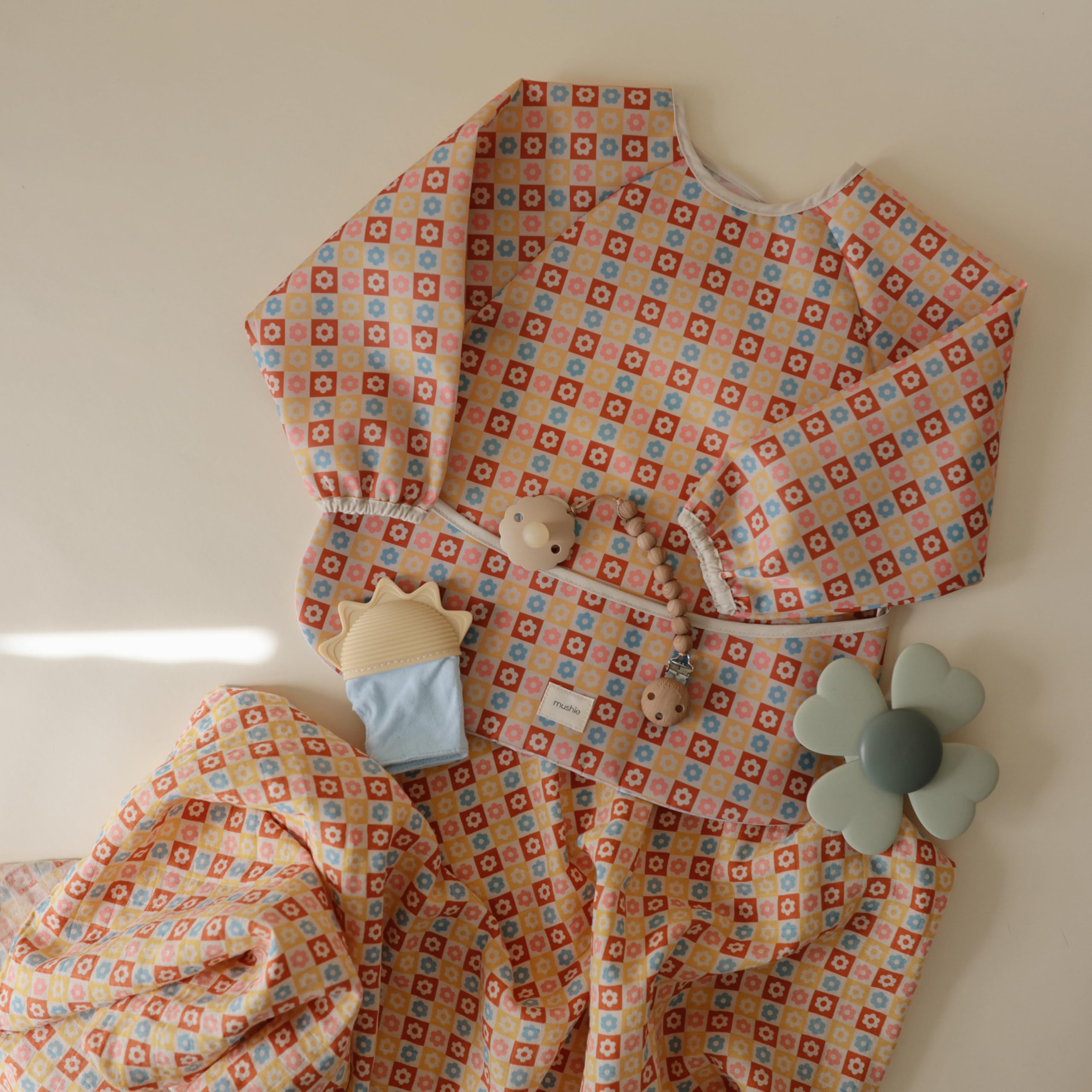 Foto 6 | Manta Swaddle Mushie, Muselina, 100% Algodón Orgánico - Venta Internacional.