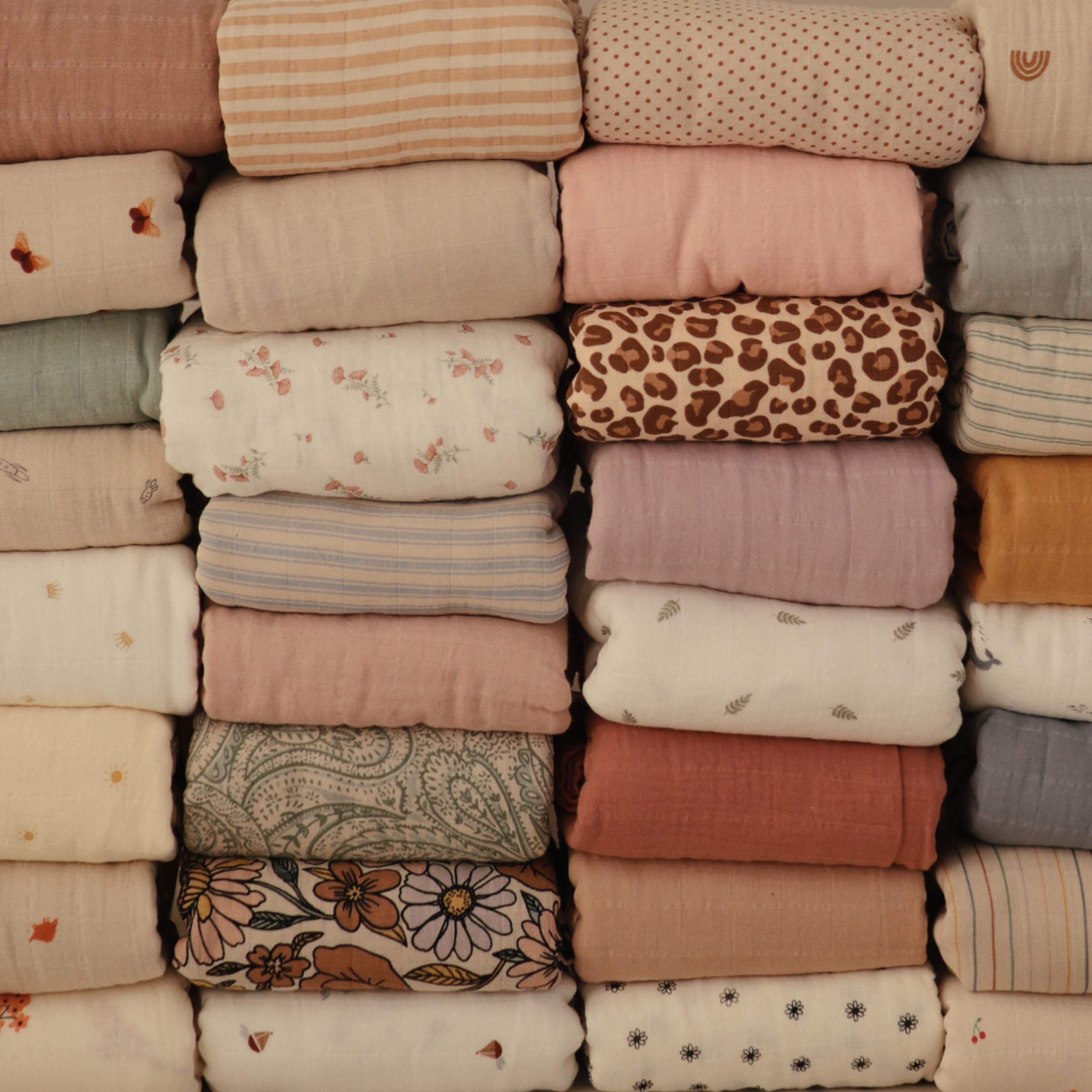 Foto 7 | Manta Swaddle Mushie, Muselina, 100% Algodón Orgánico - Venta Internacional.