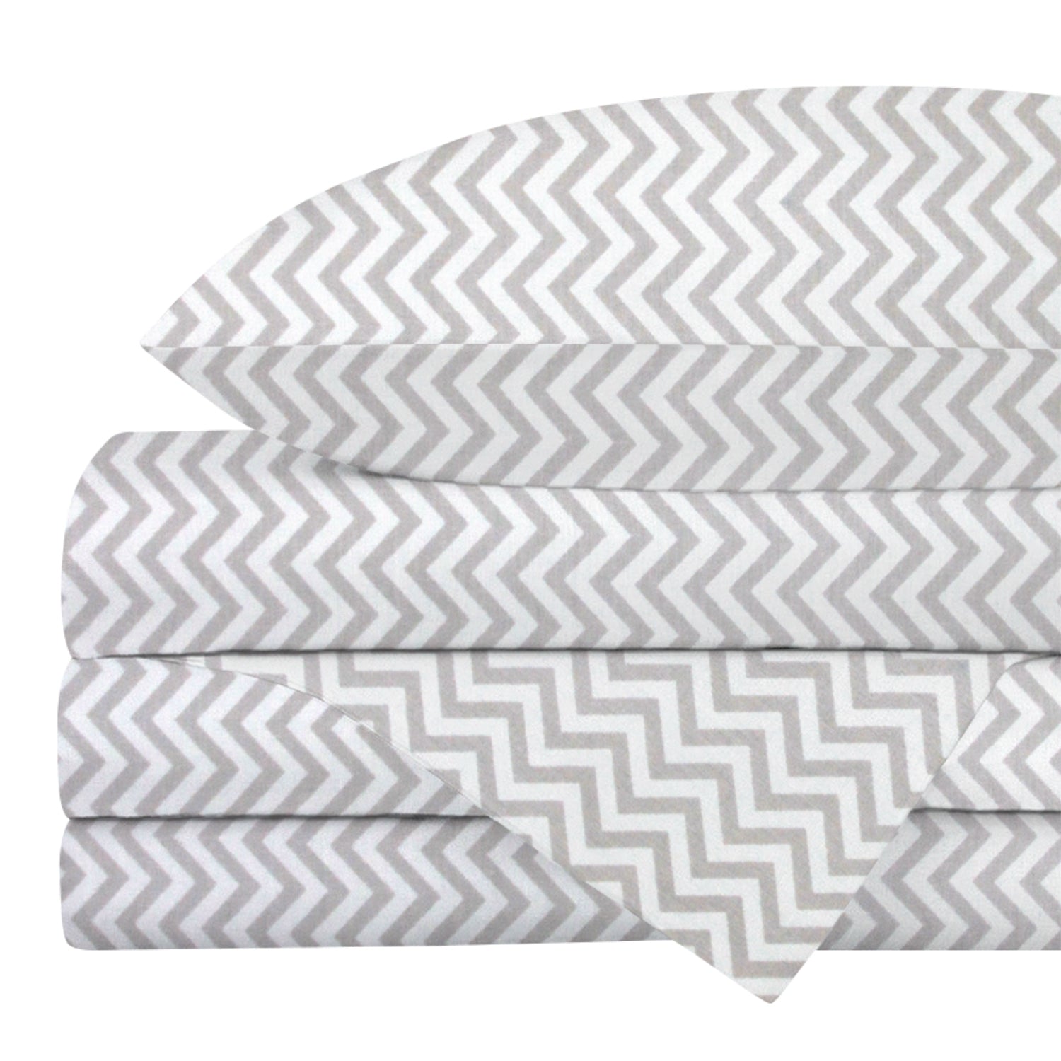 Foto 2 pulgar | Juego De Sábanas 3 Pzas Nap Baby Para Cama Cuna 95x140cm - Chevron Gris