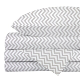 Foto 1 | Juego De Sábanas 3 Pzas Nap Baby Para Cama Cuna 95x140cm - Chevron Gris