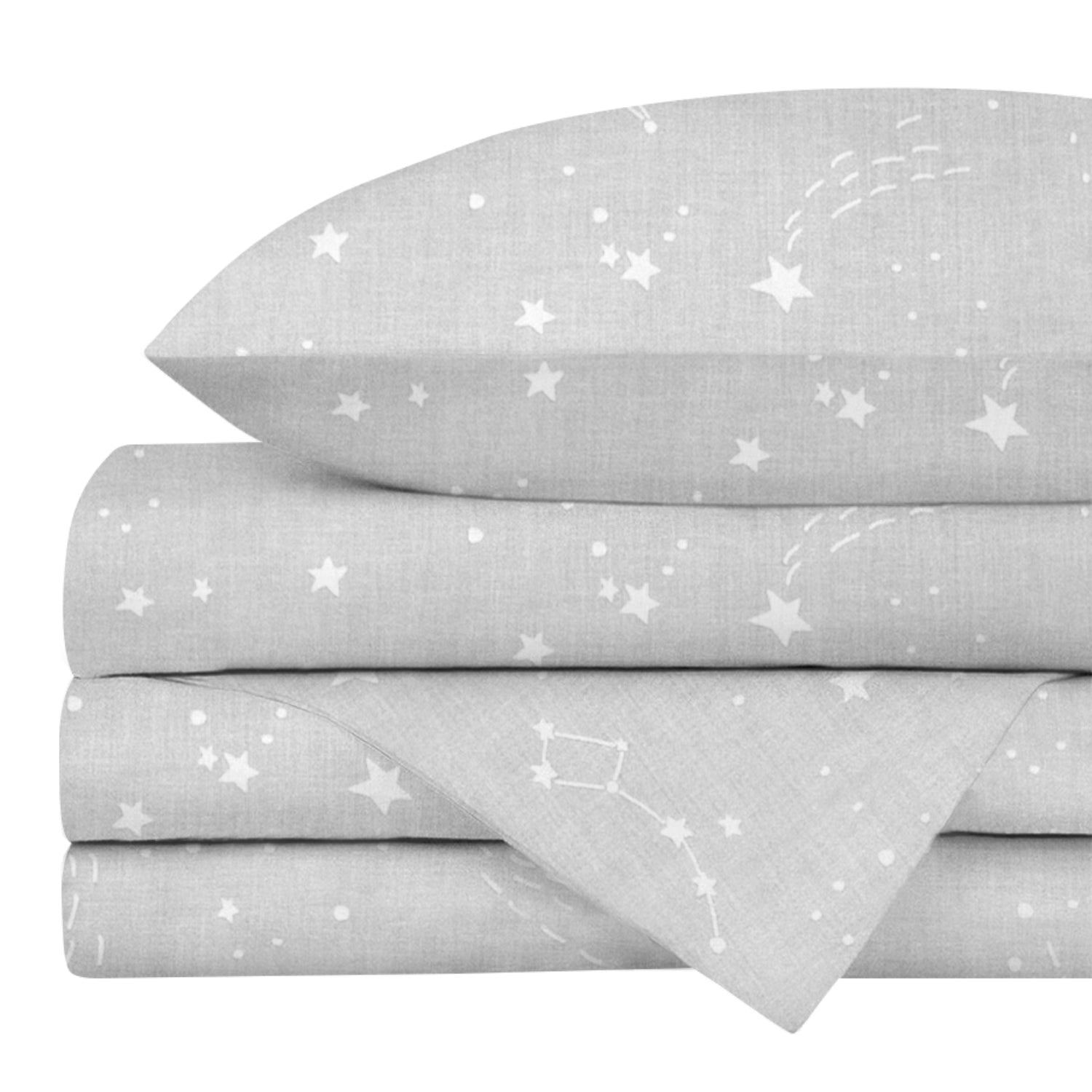 Juego De Sábanas 3 Pzas Nap Baby Para Colecho 70x100cm - Constelaciones