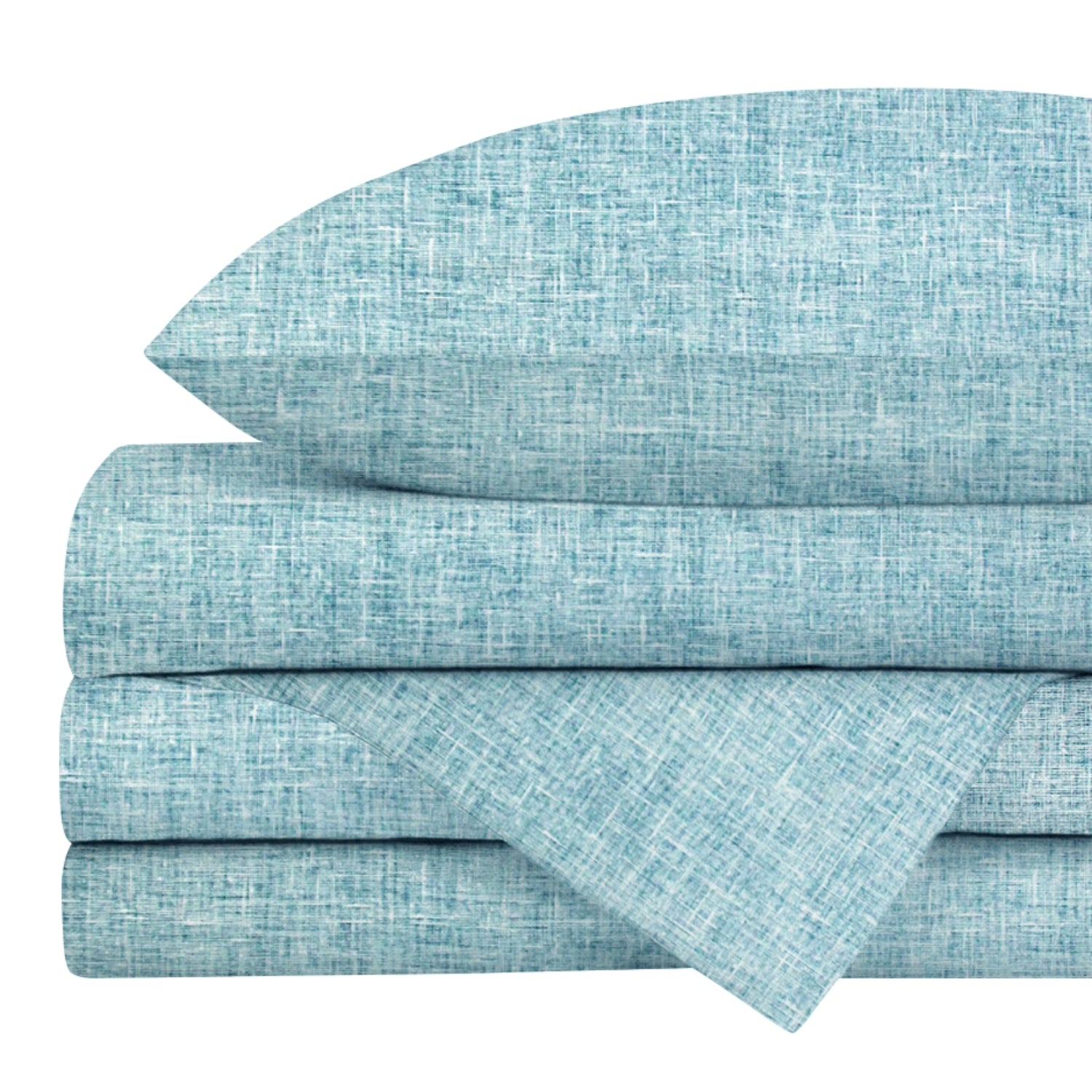 Foto 1 | Juego De Sábanas 3 Pzas Nap Baby Para Colecho 70x100cm - Azul Mar