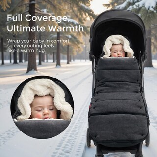 Foto 2 | Saco Para Cochecito Momcozy, Universal, Ultrasuave, Resistente A La Intemperie - Venta Internacional.