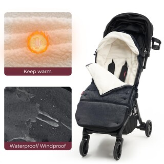 Foto 4 | Saco Para Cochecito Momcozy, Universal, Ultrasuave, Resistente A La Intemperie - Venta Internacional.