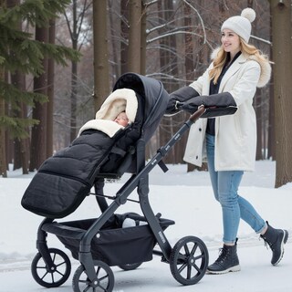 Foto 6 | Saco Para Cochecito Momcozy, Universal, Ultrasuave, Resistente A La Intemperie - Venta Internacional.