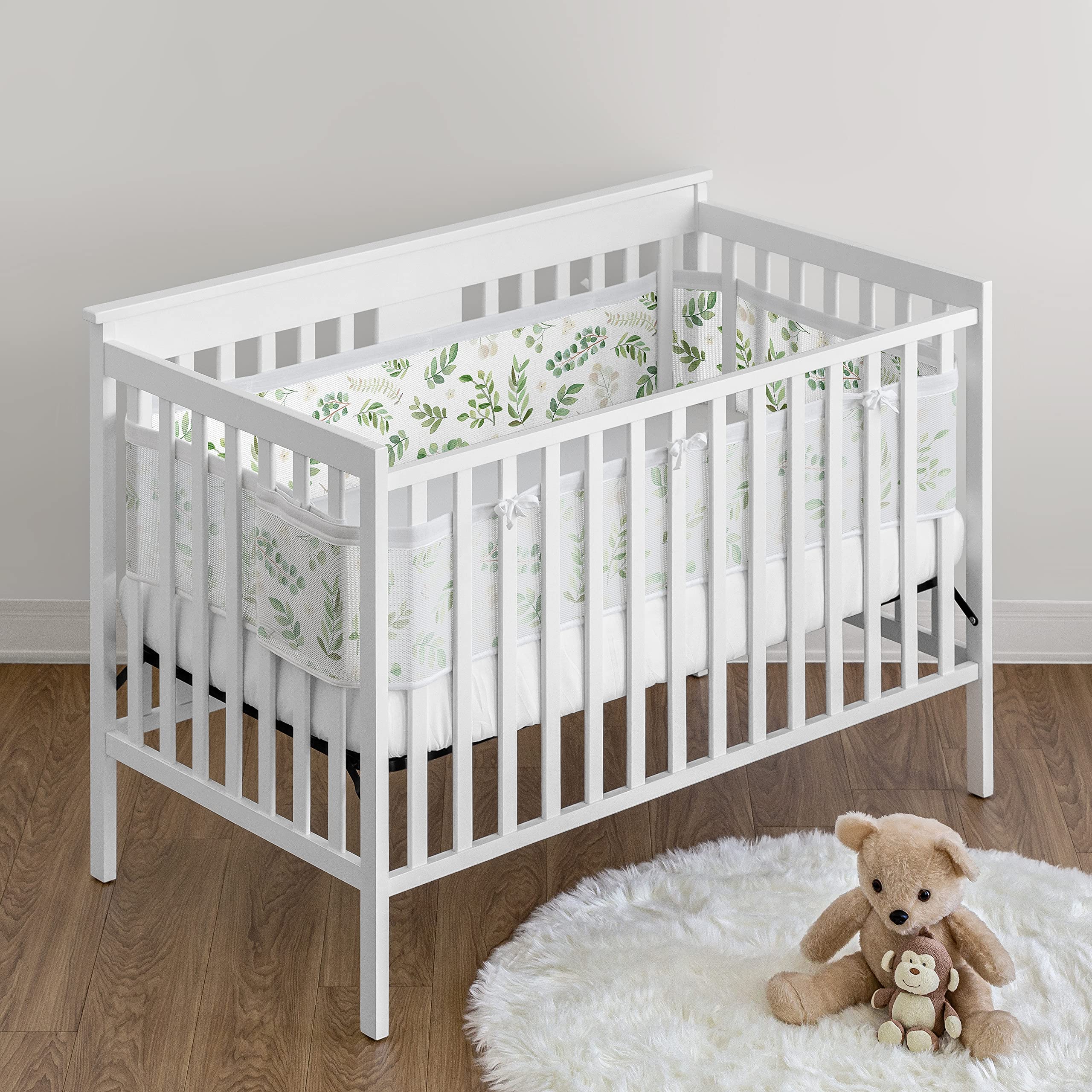 Foto 2 | Forro De Cuna Sweet Jojo Designs + Breathablebaby Green Boho - Venta Internacional.