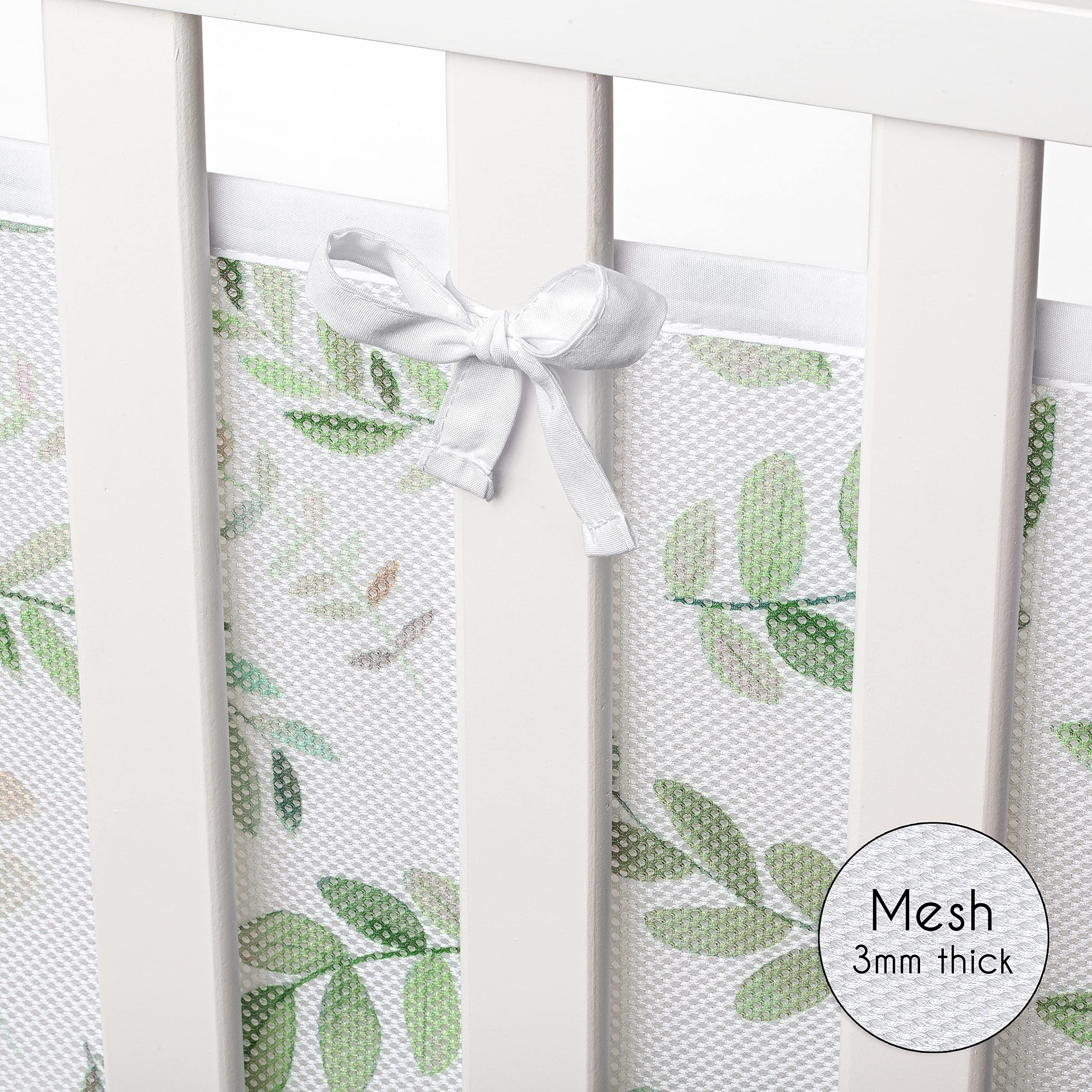 Foto 5 | Forro De Cuna Sweet Jojo Designs + Breathablebaby Green Boho - Venta Internacional.