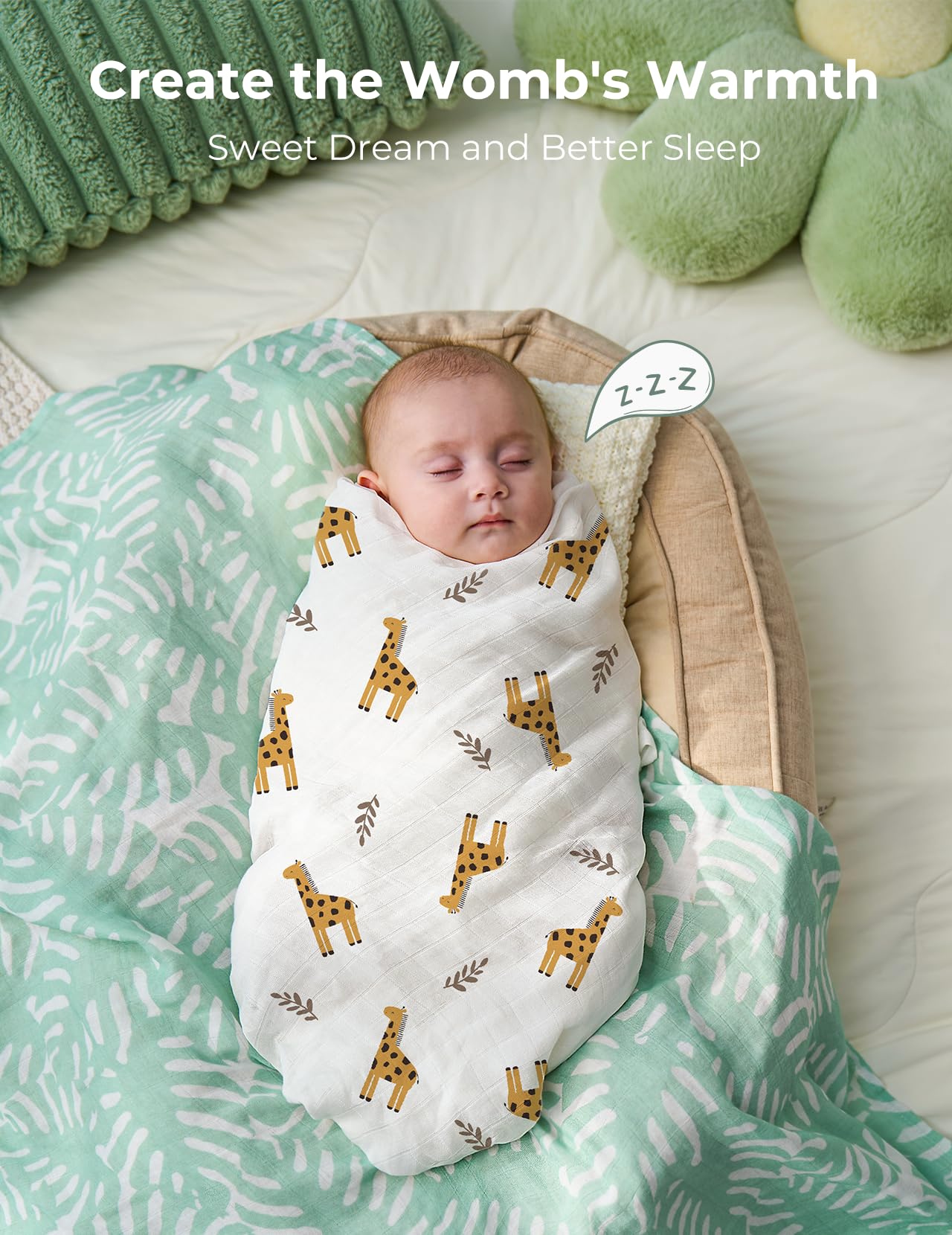 Foto 4 pulgar | Manta Para Pañales Momcozy Con Los Mejores Deseos De Jungle Trails & Wild Pals - Venta Internacional.