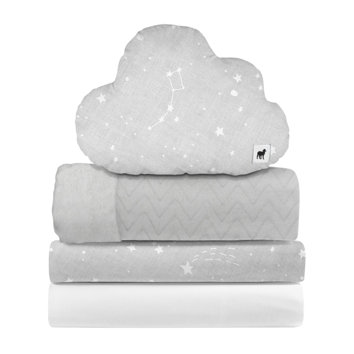 Foto 2 pulgar | Juego De Blancos Para Colecho 70x100 Cm Nap Baby Para Bebé (4 Piezas) - Constelaciones