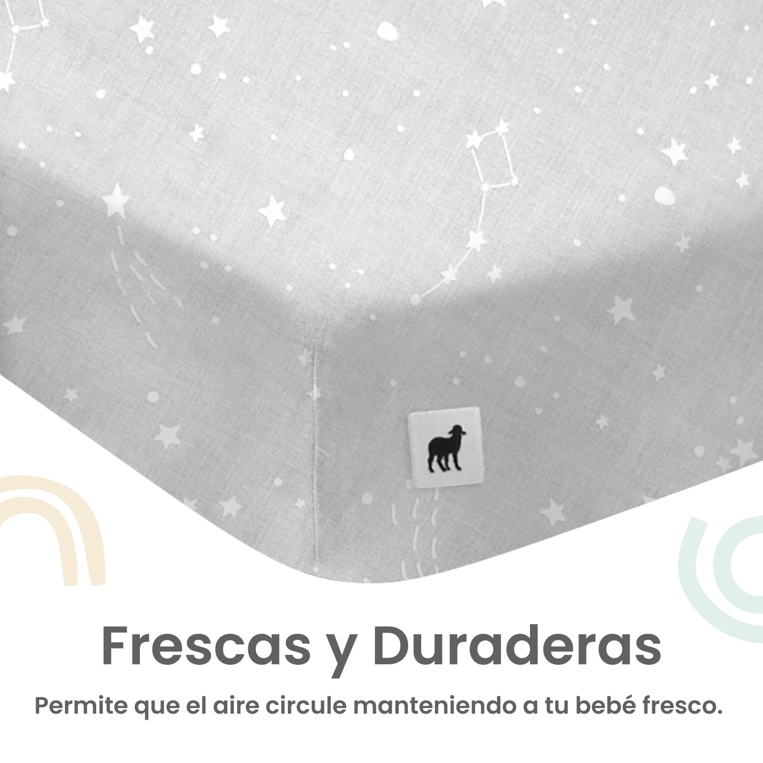 Foto 5 pulgar | Juego De Blancos Para Colecho 70x100 Cm Nap Baby Para Bebé (4 Piezas) - Constelaciones