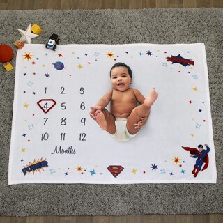 Foto 5 | Manta De Bebé Nojo Everything Kids Warner Brothers Superman - Venta Internacional.