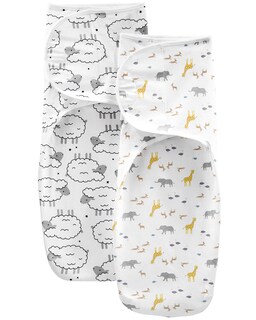 Foto 1 | Mantas Swaddle Simple Joys De Carter's Baby, Paquete De 2 - Venta Internacional.