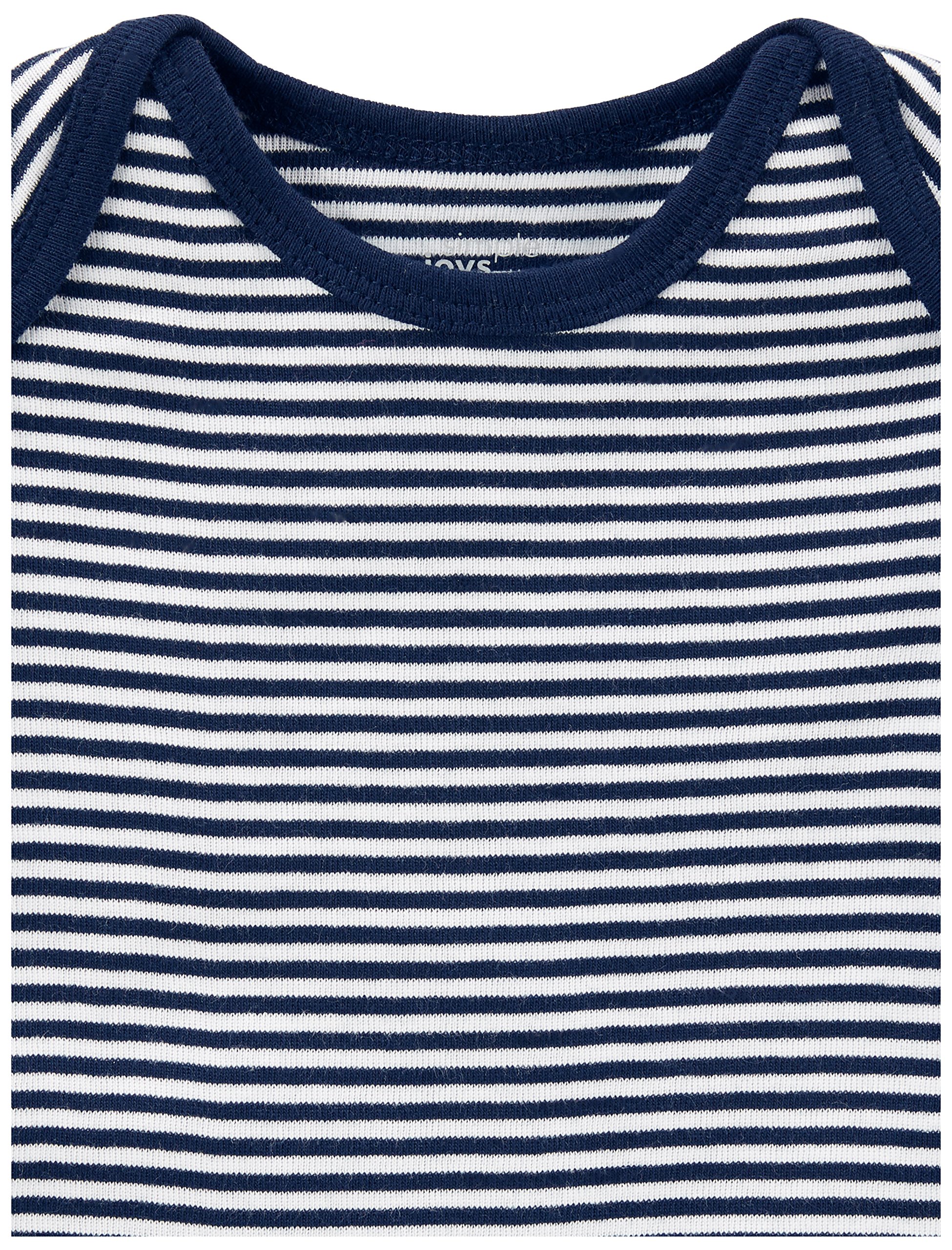 Foto 2 | Bata De Dormir Simple Joys De Carter's Baby Boys De Algodón, Paquete De 3 - Venta Internacional.