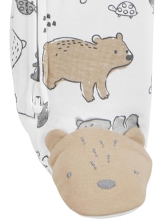 Foto 4 | Sleep And Play Simple Joys De Carter's Baby, De 3 A 6 Meses, Color Aguamarina - Venta Internacional.