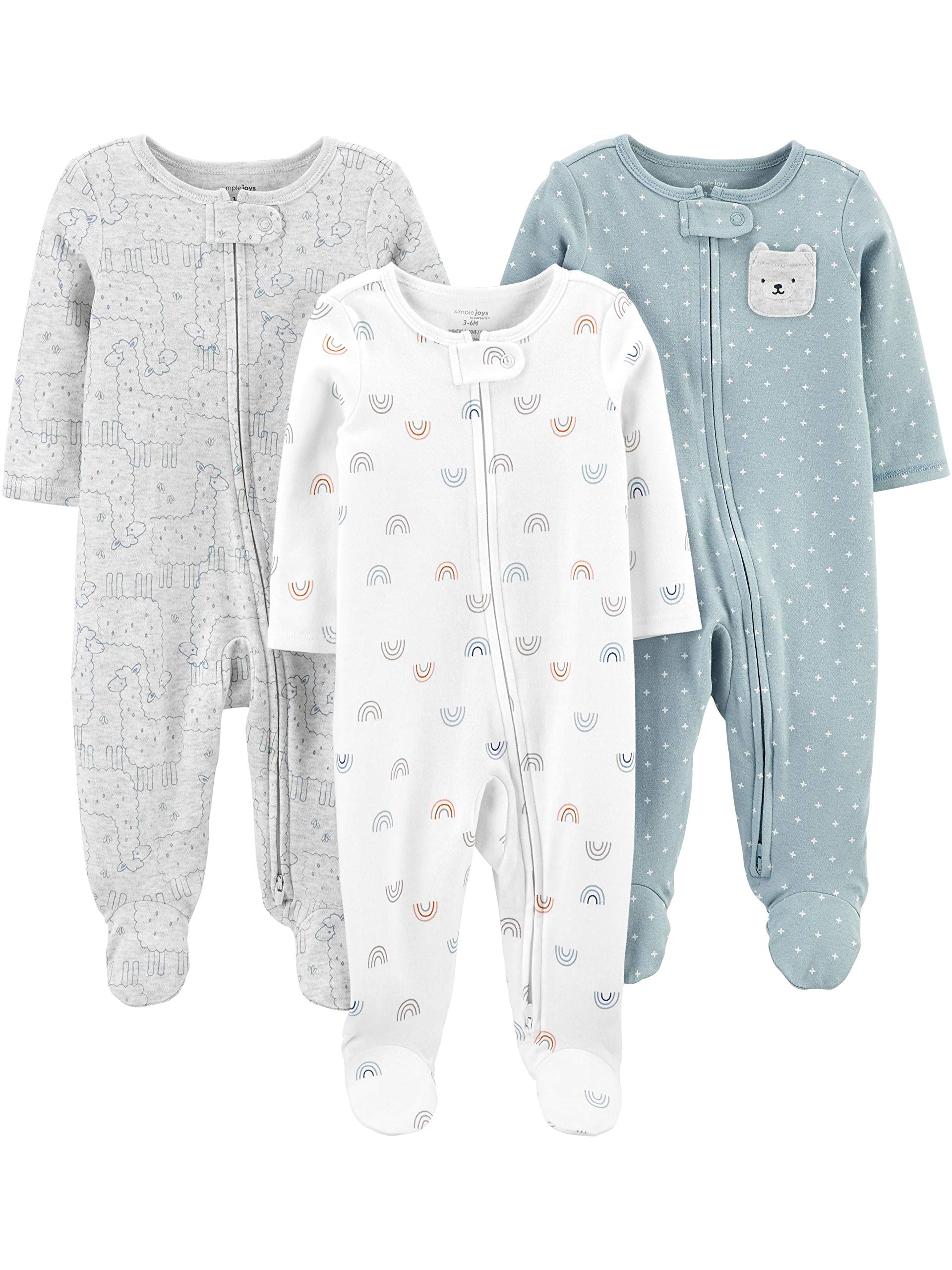 Foto 2 pulgar | Footed Sleep And Play Simple Joys De Carter, De 3 A 6 Meses - Venta Internacional.