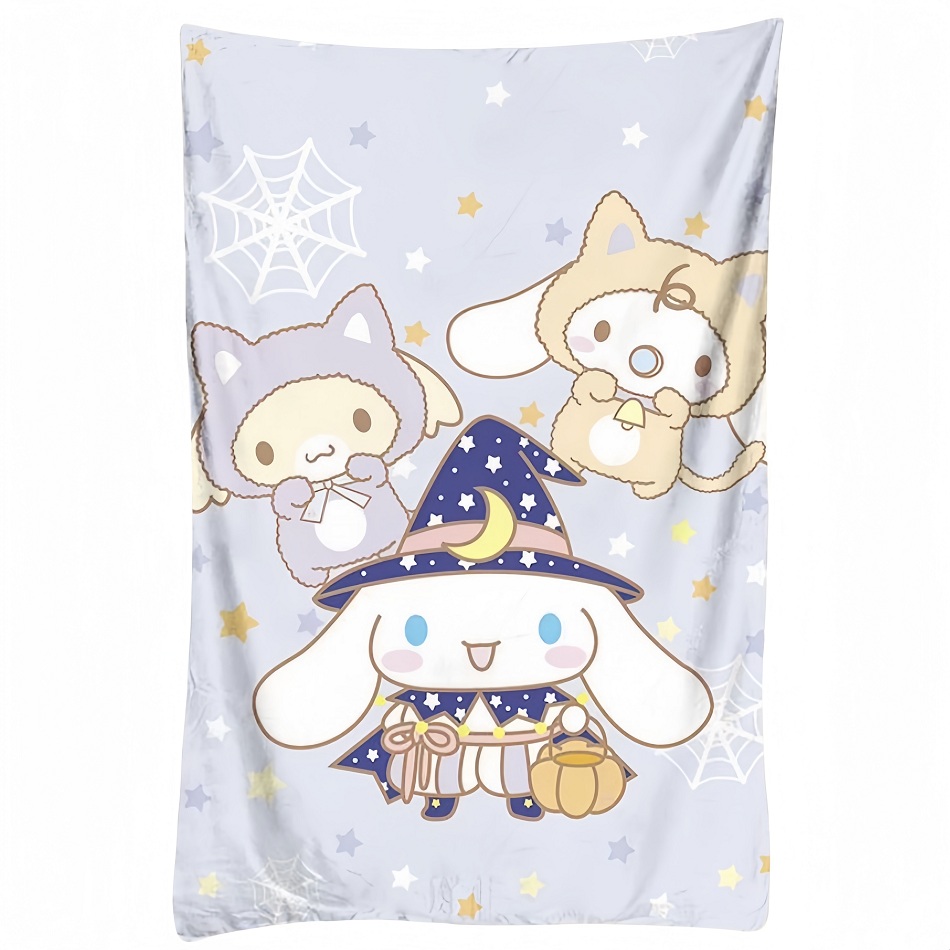Foto 2 pulgar | Manta De Franela Con Estampado Digital Cinnamoroll Wizard - Venta Internacional.