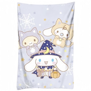 Foto 1 | Manta De Franela Con Estampado Digital Cinnamoroll Wizard - Venta Internacional.