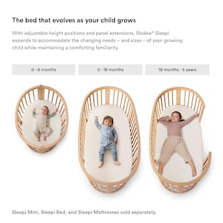 Foto 4 | Sábana Bajera Ajustable Stokke Sleepi Mini Pehr V3 Into The Wild - Venta Internacional.