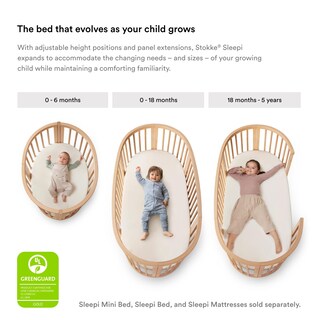 Foto 4 | Forro De Malla Stokke Sleepi Mini V3 Blanco Safe Sleep - Venta Internacional.