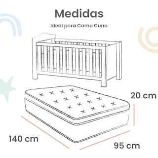 Foto 5 | Set 2 Sábanas de Cajón Nap Baby para Cama Cuna 95 x 140 cm - Gingham Beige