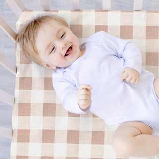 Foto 6 | Set 2 Sábanas de Cajón Nap Baby para Cama Cuna 95 x 140 cm - Gingham Beige