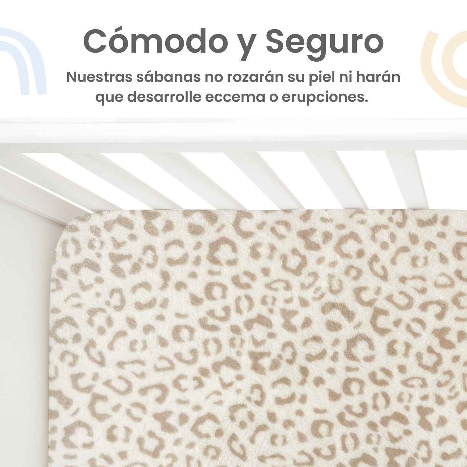 Foto 3 | Sábana De Cajón Para Colecho/corral 70x100cm Nap Baby - Manchitas