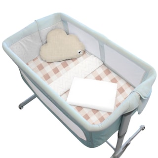 Foto 5 | Juego De Blancos Para Mini Colecho 50x90 Cm Nap Baby Para Bebé (4 Piezas) - Gingham Beige