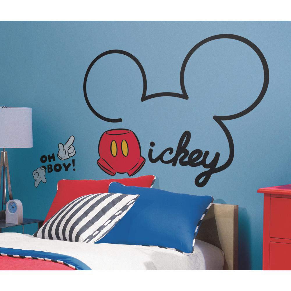 Foto 3 pulgar | Adhesivos De Pared Disney All About Mickey Roommates Rmk2560gm - Venta Internacional.