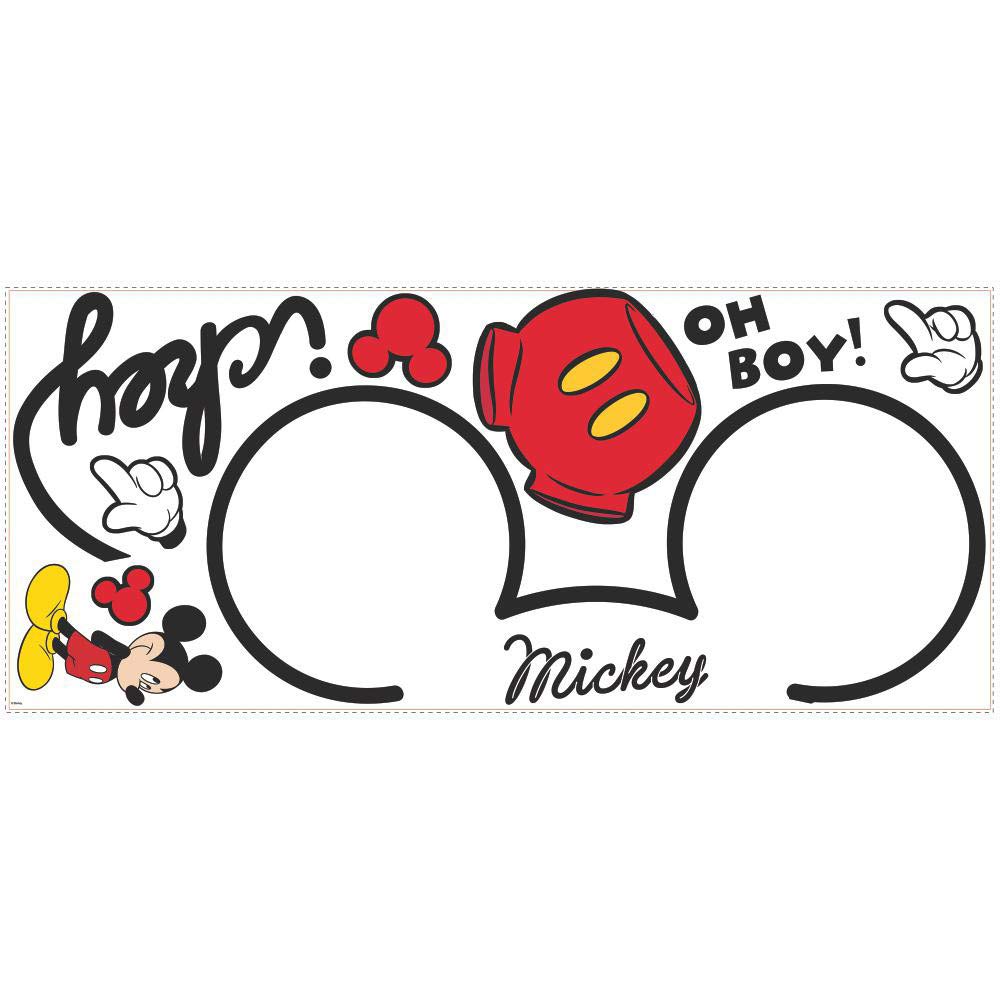 Foto 4 pulgar | Adhesivos De Pared Disney All About Mickey Roommates Rmk2560gm - Venta Internacional.