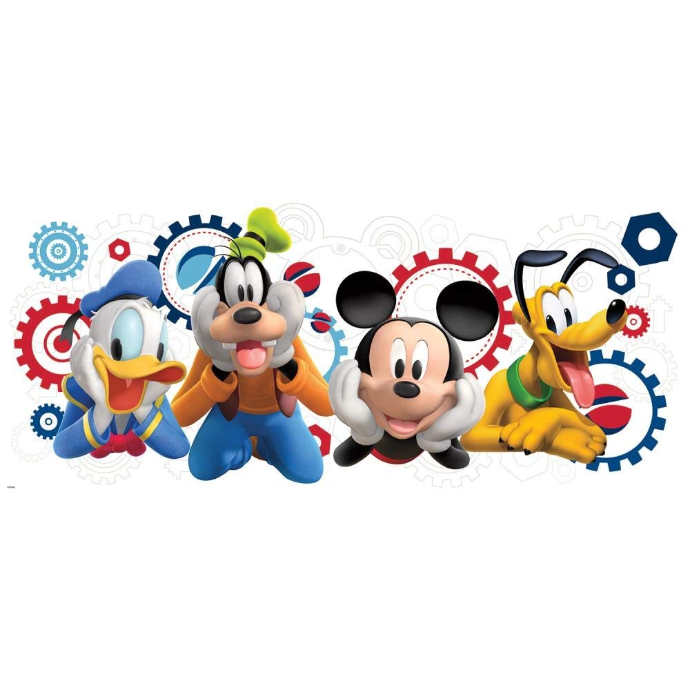 Foto 2 pulgar | Adhesivos De Pared Roommates Disney Mickey Mouse Clubhouse Capers - Venta Internacional.