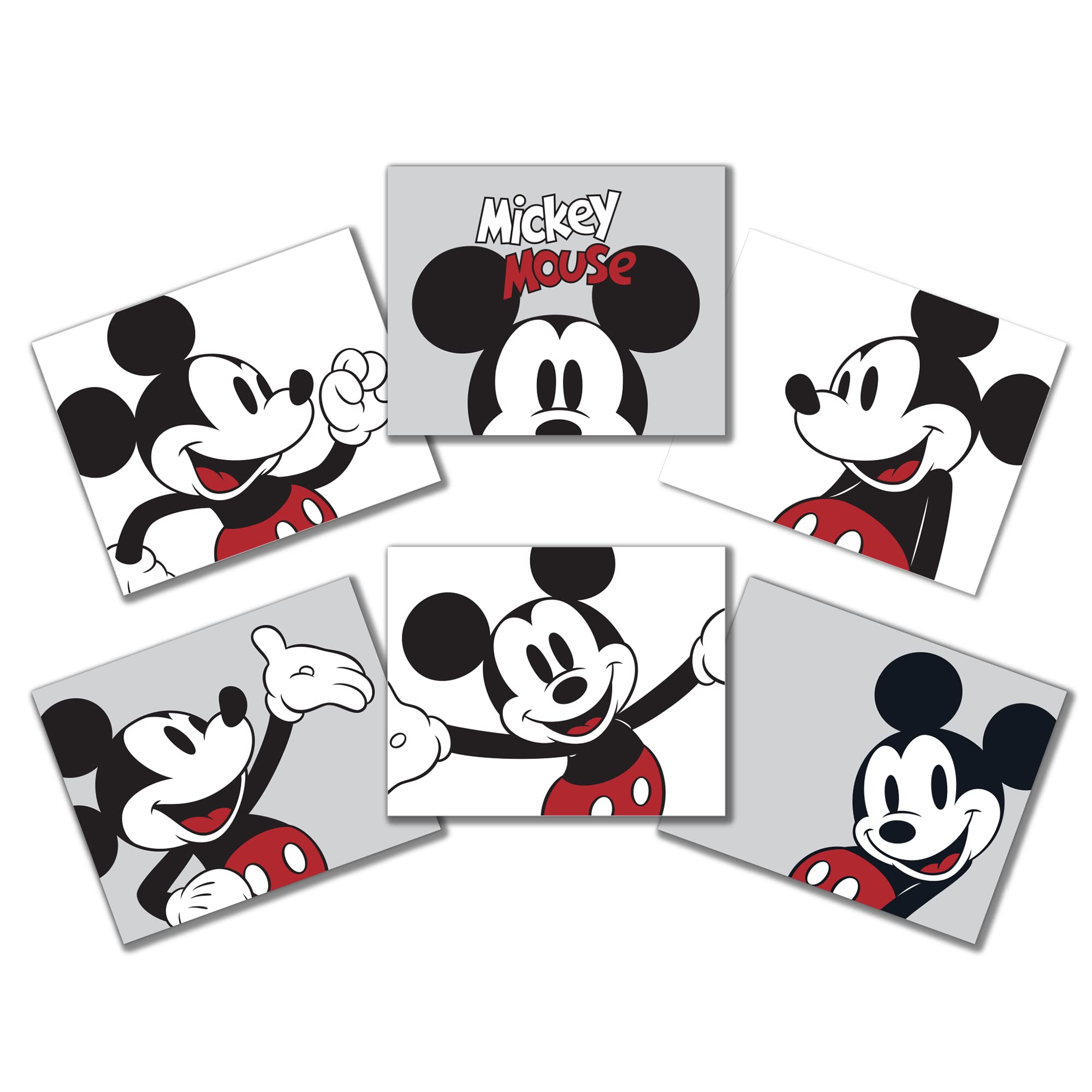 Foto 2 pulgar | Decoración Mural Lambs & Ivy Disney Baby Mickey Mouse, 20 X 25 Cm (x6) - Venta Internacional.
