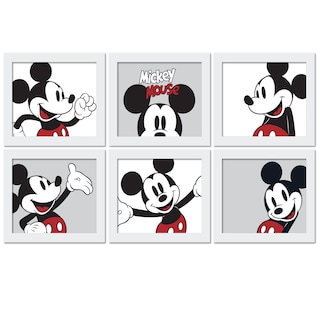 Foto 3 | Decoración Mural Lambs & Ivy Disney Baby Mickey Mouse, 20 X 25 Cm (x6) - Venta Internacional.