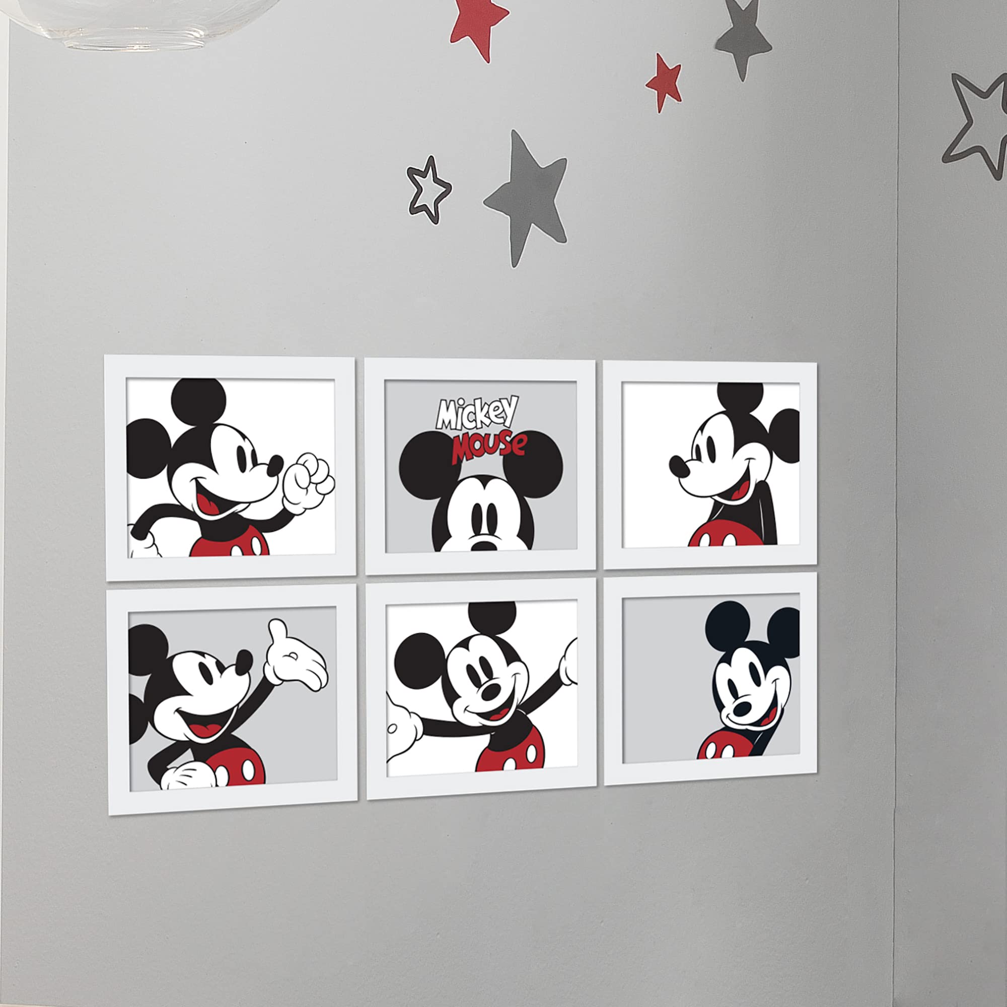 Foto 6 pulgar | Decoración Mural Lambs & Ivy Disney Baby Mickey Mouse, 20 X 25 Cm (x6) - Venta Internacional.