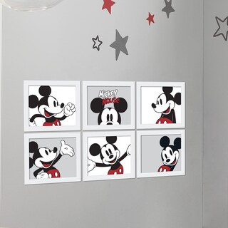 Foto 5 | Decoración Mural Lambs & Ivy Disney Baby Mickey Mouse, 20 X 25 Cm (x6) - Venta Internacional.