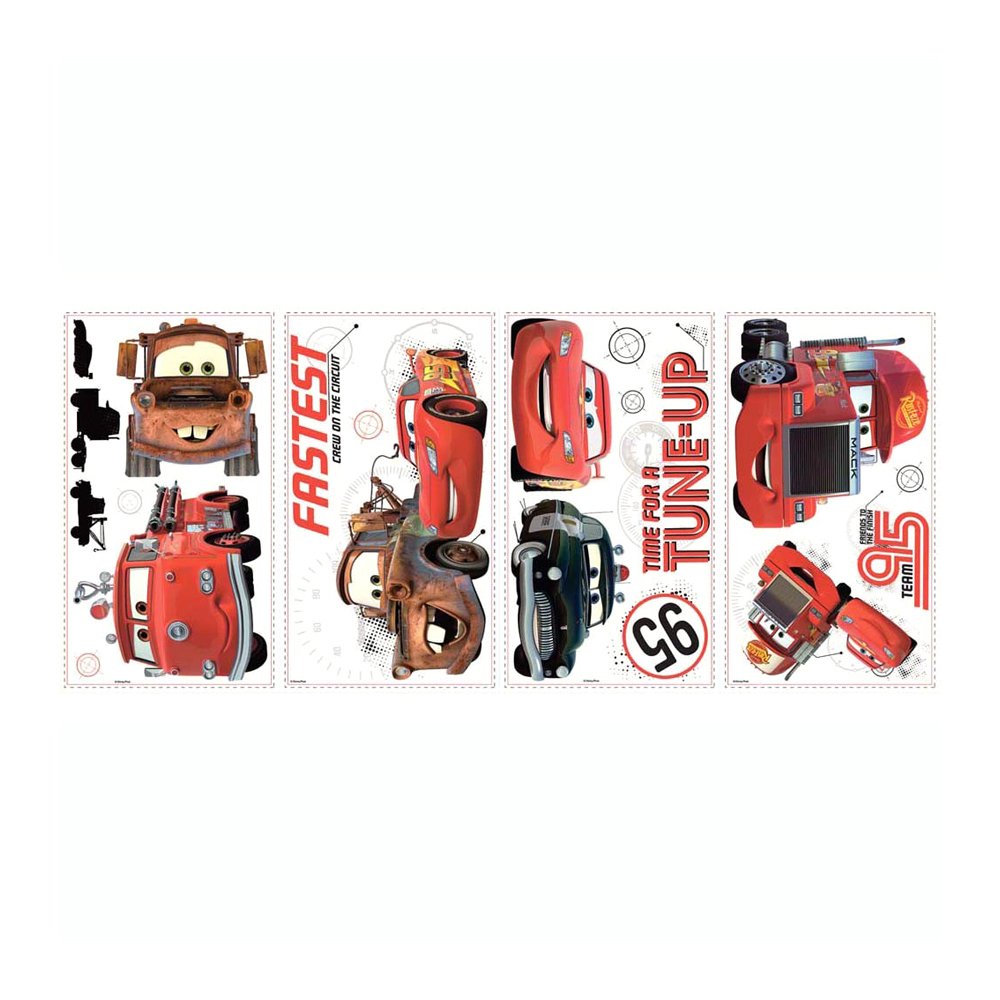 Adhesivos De Pared Roommates Rmk2533scs Disney Pixar Cars Friends - Venta Internacional.