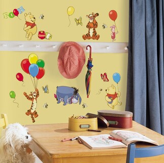 Foto 2 | Vinilos Decorativos Disney Winnie The Pooh And Friends Roommates - Venta Internacional.