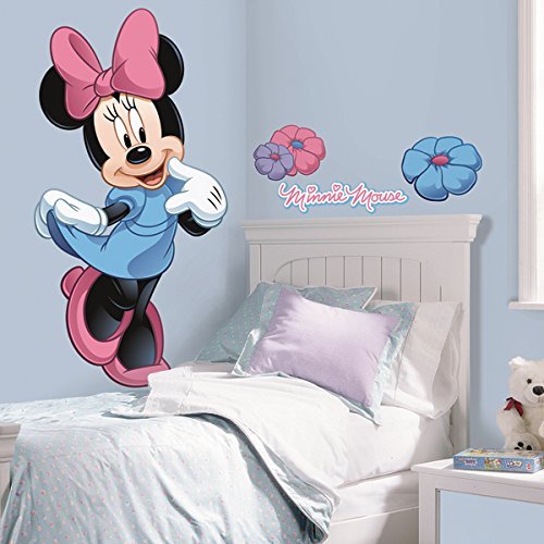 Foto 3 pulgar | Calcomanía para Pared Disney Minnie Mouse Gigante 13 x 46 cm - Venta Internacional