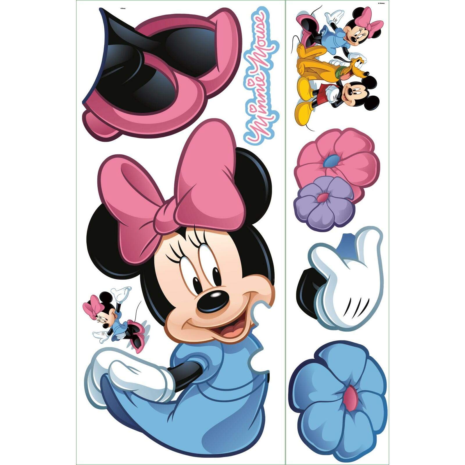 Foto 4 pulgar | Calcomanía para Pared Disney Minnie Mouse Gigante 13 x 46 cm - Venta Internacional