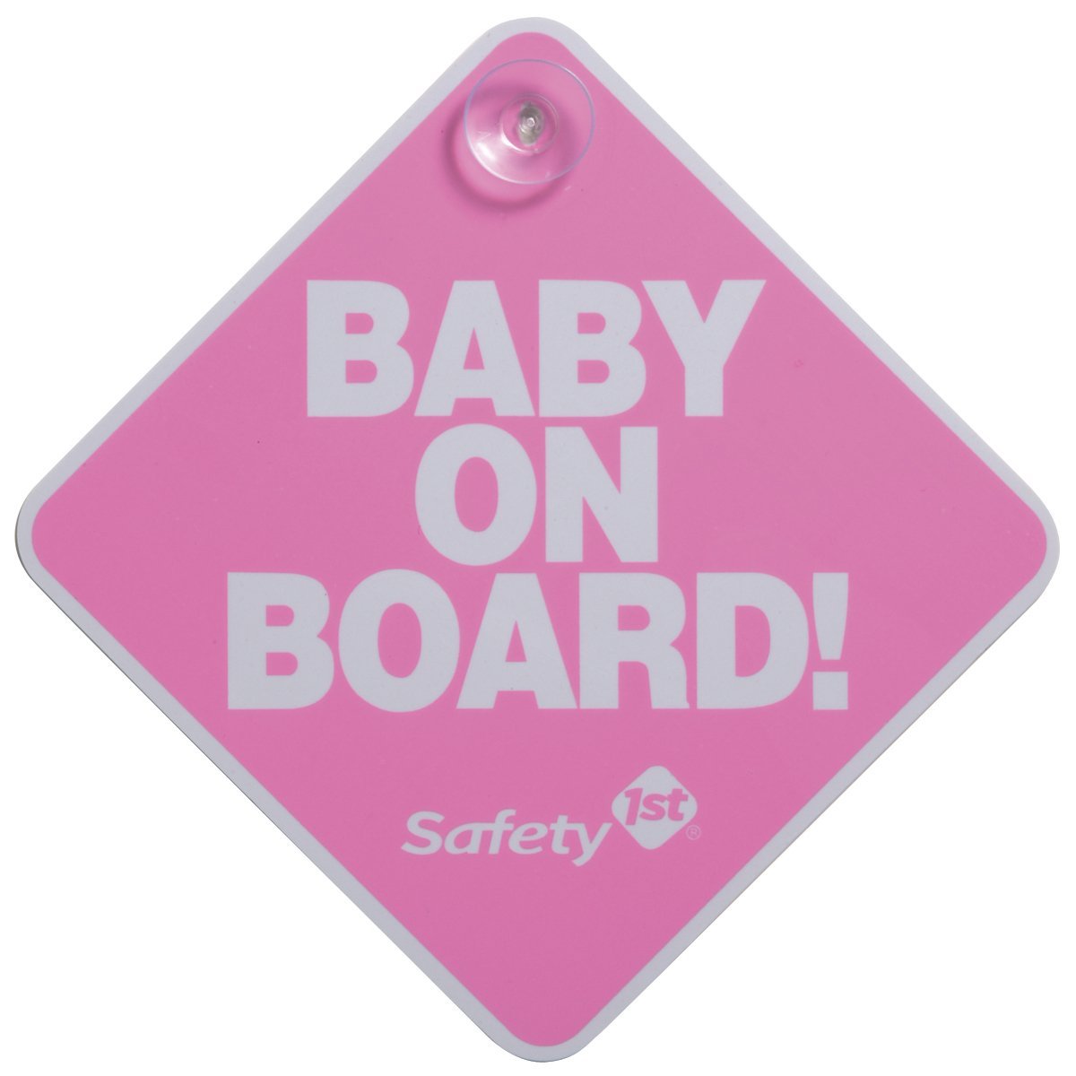 Foto 2 pulgar | Letrero Safety 1st Bebe a Bordo Rosa - Venta Internacional