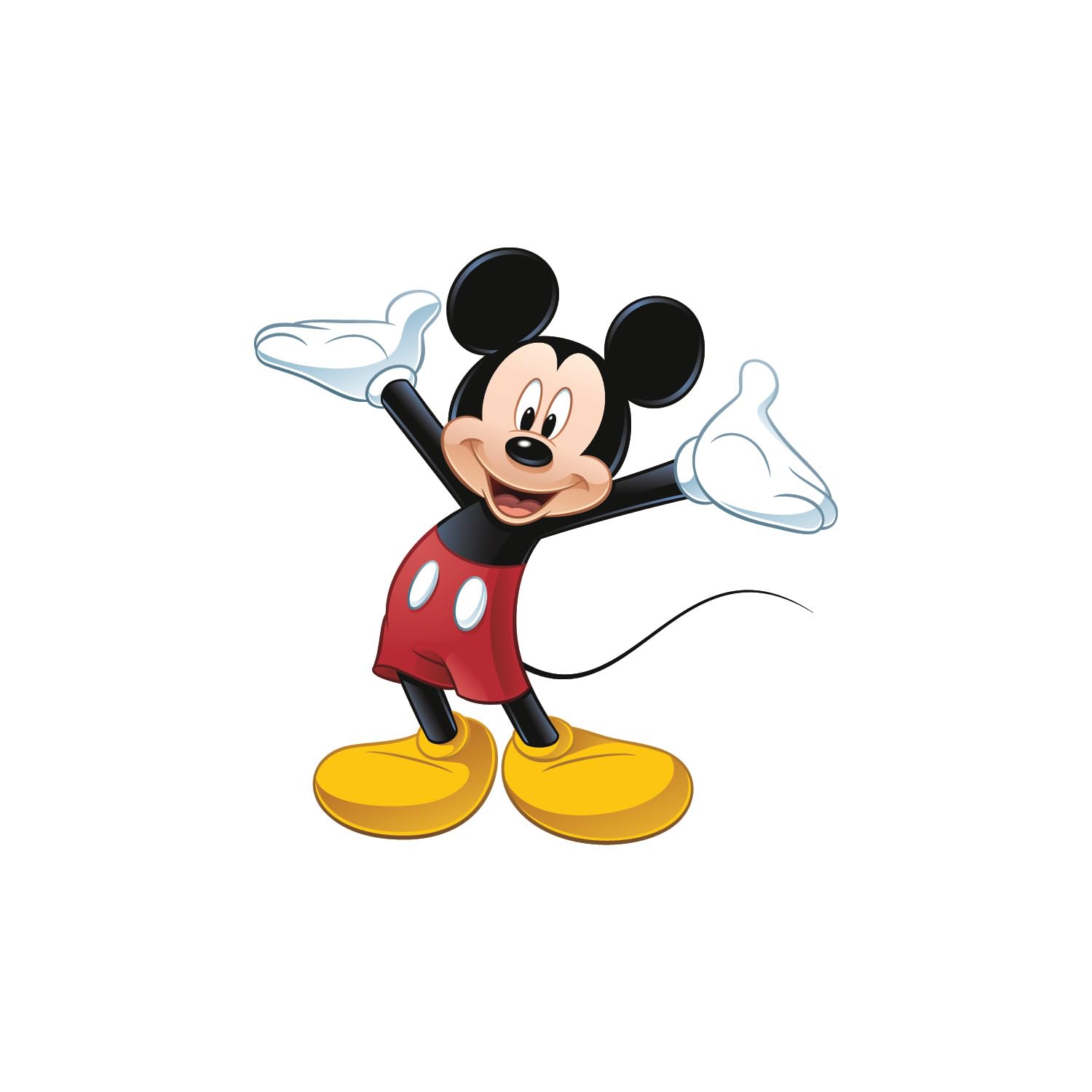 Adhesivo De Pared Roommates Mouse Rmk1508gm Mickey & Friends - Venta Internacional. $743
