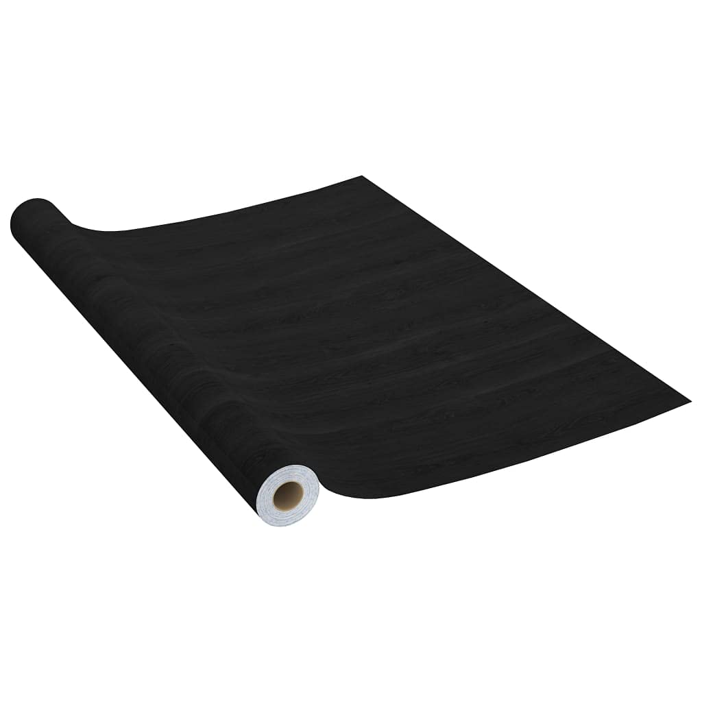 Foto 5 pulgar | Láminas Autoadhesivas Para Muebles Vidaxl  Madera Oscura  Pvc  500 X 90 Cm - Venta Internacional.