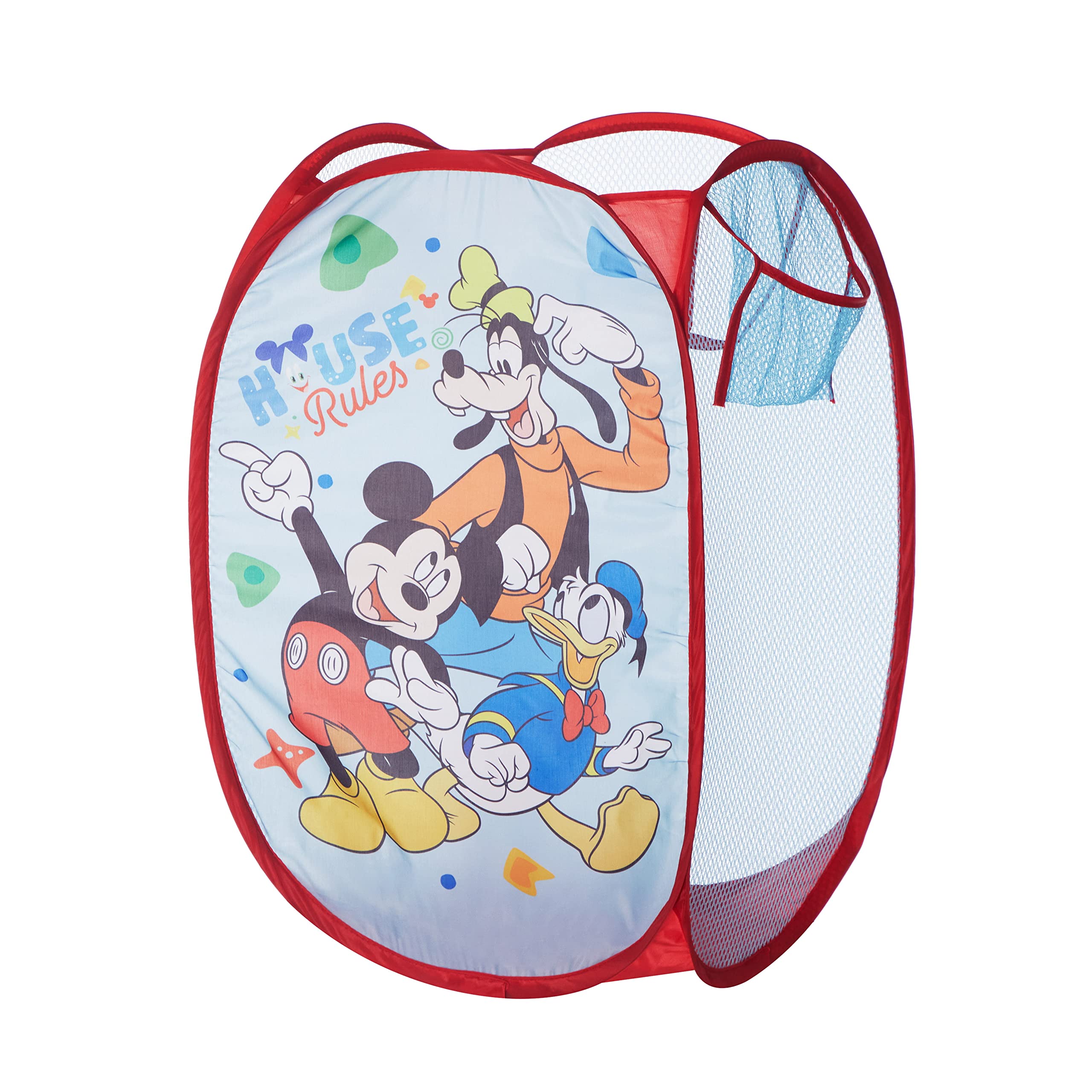 Foto 2 pulgar | Cesta Plegable Idea Nuova Disney Mickey Mouse, 21,5 X 34 X 34 Cm - Venta Internacional.