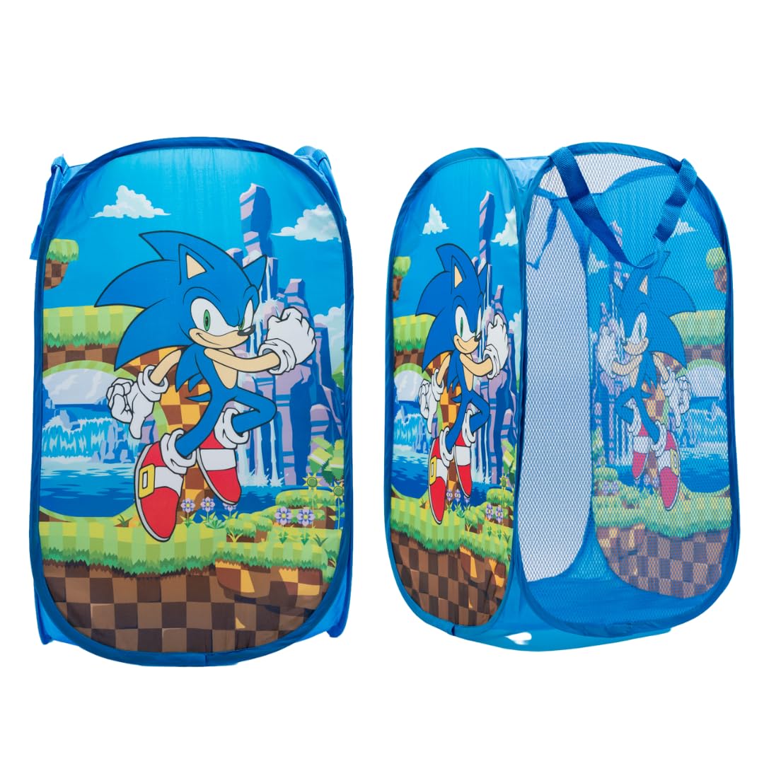 Foto 1 | Cesta De Almacenamiento Desplegable Sonic Anime Kids Room Franco - Venta Internacional.