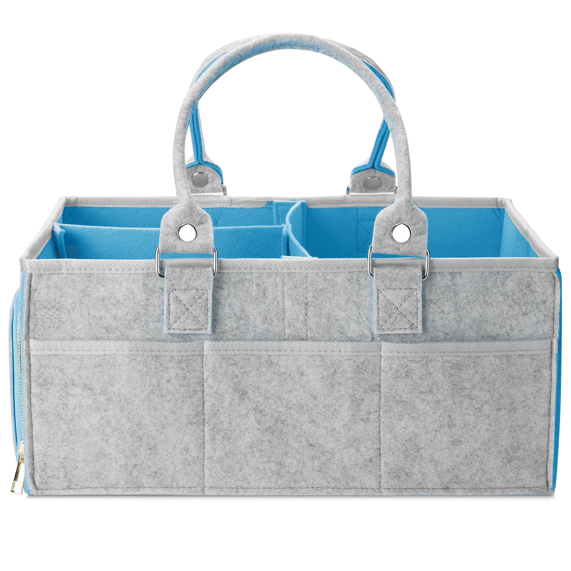 Organizador De Pañales Para Bebés Mr. Pen Blue Inside - Venta Internacional.