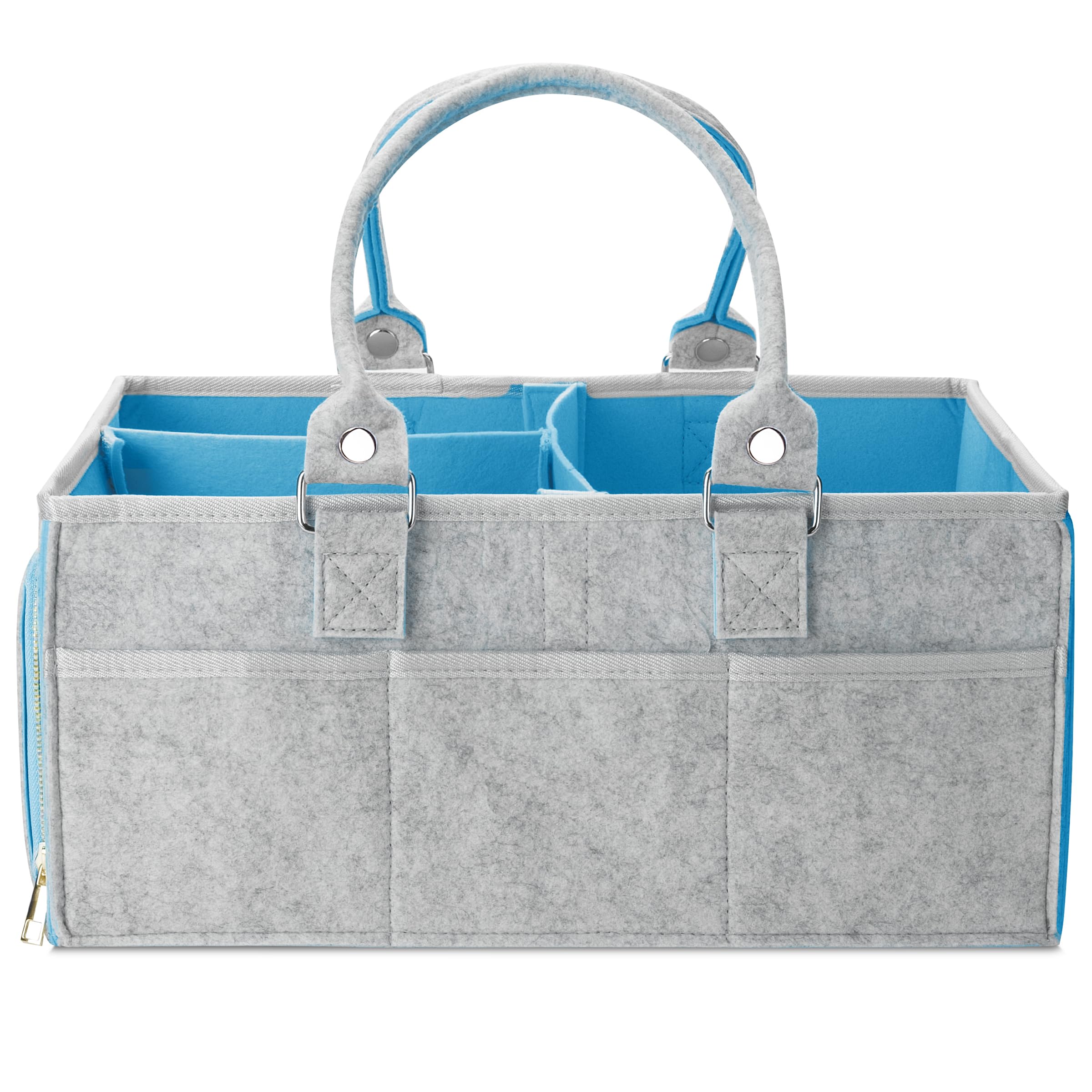Organizador De Pañales Para Bebés Mr. Pen Blue Inside - Venta Internacional.