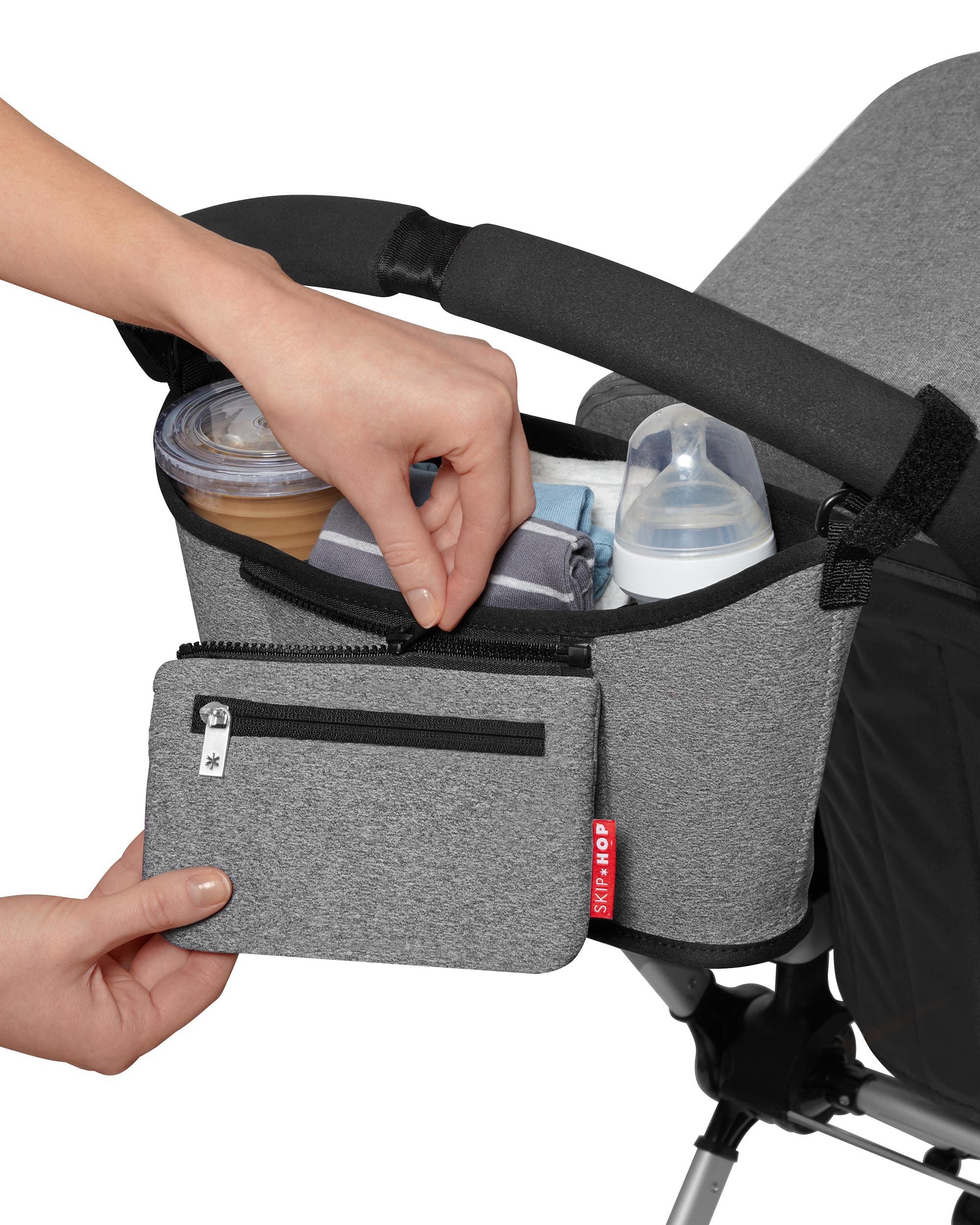 Foto 6 pulgar | Organizador Para Cochecitos Skip Hop Grab & Go, Color Gris Jaspeado - Venta Internacional.